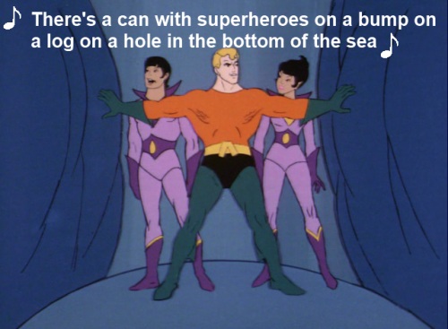 Super Friends At the bottom of the sea